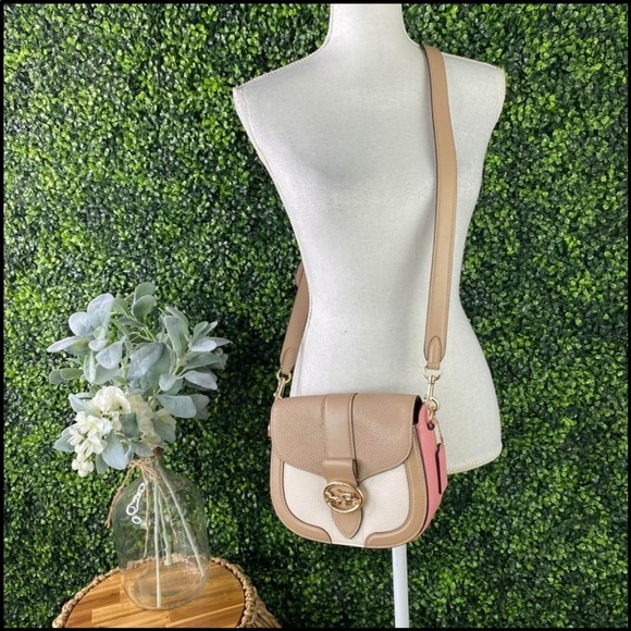 Coach multi color block george saddle bag NWT - Picture 7 of 9